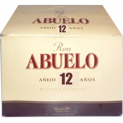 Ron Abuelo Anejo 12 Anos 40% 50ml x12 ks miniatur
