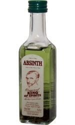 Absinth King of spirits 70% 50ml LOR special etik2