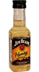Whisky Jim Beam 35% 50ml Honey miniatura