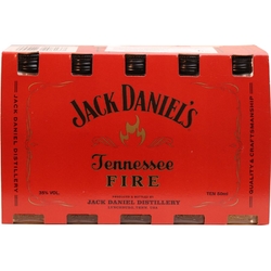 Whisky Jack Daniels Fire 35% 50ml x10 miniatur