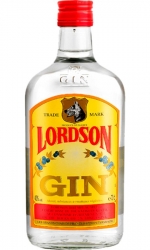 Gin Lordson Dry 37,5% 0,7l Belgie etik3