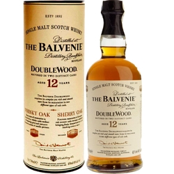 Whisky Balvenie 12Y 40% 0,7l double wood Tuba