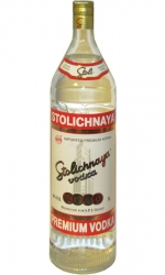 Vodka Stolichnaya Premium 40% 3l etik2 Maxi láhev