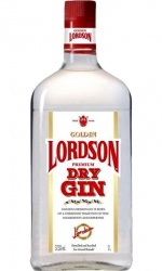 Gin Lordson Dry 37,5% 1l Belgie