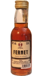 Fernet Nicolaus 40% 40ml miniatura etik3