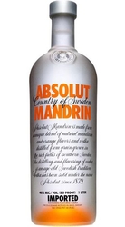 Vodka Absolut Mandrin 40% 1l