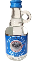 Romios Ouzo Greek 38% 40ml miniatura