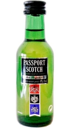 Whisky Passport 40% 50ml miniatura etik3