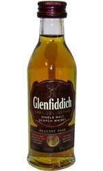 Whisky Glenfiddich 40% 50ml Reserve Cask miniatura