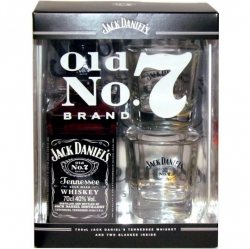 Whisky Jack Daniels 40% 0,7l +2x sklo box