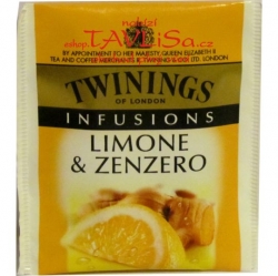 čaj přebal Twinings IT Limone a Zenzero