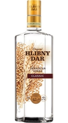 Vodka Hlibny Dar classic 40% 0,5l