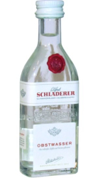 Obstwasser 38% 30ml Schladerer miniatura etik2