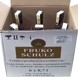 Liqueur Coffee 20% 0,7l x6 Fruko Schulz