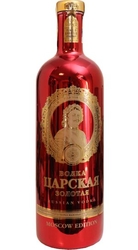 Vodka Carskaja Zlatá 40% 1l Moscow Edition