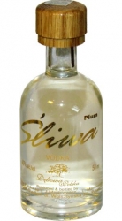 vodka Debowa Sliwa 40% 50ml Polsko miniatura