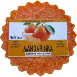 Vonný vosk mandarinka 30g Palmový Rentex