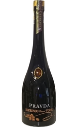 Vodka Pravda Espresso 37,5% 0,7l