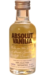 Vodka Absolut Vanilia 38% 50ml mini v Sadě č.2