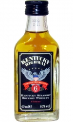 Whiskey Kentucky Highway 6Years 40% 40ml miniatura