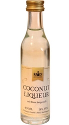 Rumový Liqueur Coconut 18% 40ml Dr.Rauch miniatura