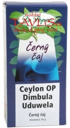 čaj Černý Ceylon OP Dimbula Uduwela 50g Popov