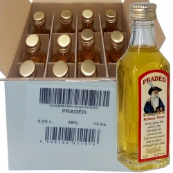 Praděd 38% 50ml x12 R.Jelínek miniatura etik2