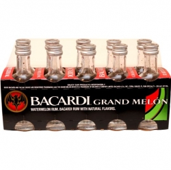 Rum Bacardi Grand Melón 35% 50ml x10 miniatura