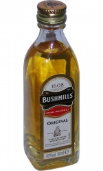 Whisky Bushmills 40% 50ml miniatura