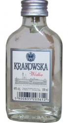 Wodka Krakowska 40% 100ml malá placatice