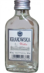 Wodka Krakowska 40% 100ml malá placatice