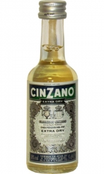 vermut Cinzano Extra Dry 18% 50ml miniatura
