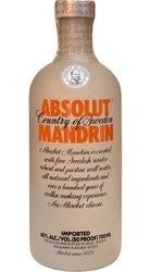 Vodka Absolut Mandrin 40% 0,7l etik2