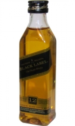 Whisky Johnie Walker Black 12y 40% 50ml mini etik2