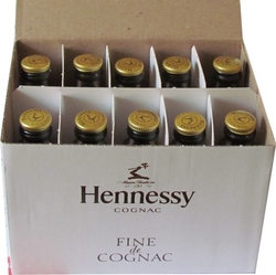 Hennessy Fine de Cognac 40% 50ml x10 miniatur