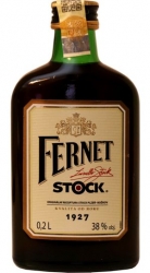 Fernet Stock 38% 0,2l Božkov