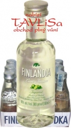 vodka Finlandia Lime Fusion 40% 50ml x12 miniatura