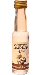 Slivovice Čačanská lepotica 2014 50% 20ml mini