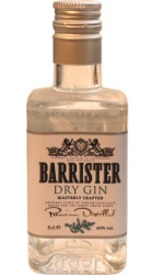 Gin Dry Barrister 40% 50ml miniatura