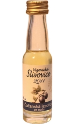 Slivovice Čačanská lep. 2011 sud 50% 20ml mini