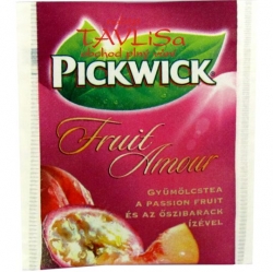 čaj přebal HU Pickwick Fruit és Oszibarack ízével