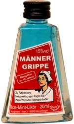 Männergrippe Ice-Mint 15% 20ml Krugmann miniatura