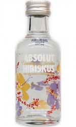 Vodka Absolut Hibiskus 40% 50ml miniatura