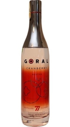 Vodka Goral MASTER Cranberry 40% 0,7l