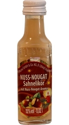 Nuss-Nougat Sahnelikör 15% 20ml miniatura