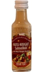 Nuss-Nougat Sahnelikör 15% 20ml miniatura