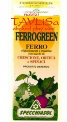 Ferrogreen (železo) extrakt 170ml Popov