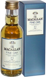 Whisky Macallan 40% 50ml 12y Krabička miniatura