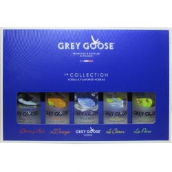 Vodka Collection Grey Goose 40% 50ml x5 miniatura