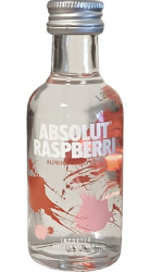 Vodka Absolut Raspberri 40% 50ml mini v Sadě č.3